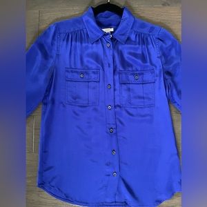 Jcrew Silk Blouse Size 0